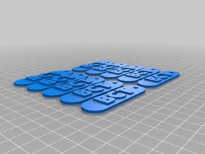 building construction technology keychains umass 3d print model - Mito3D