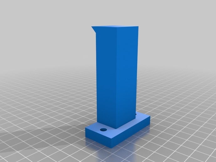 crawlspace door holder household supplies 3D print model - Mito3D