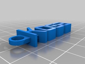 kosa - Organisation angepasst 3d print model - Mito3D