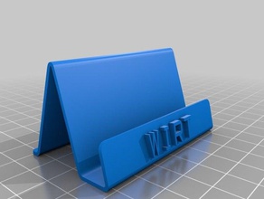 wirt entreprise titulaire de la carte les conteneurs personnalisé 3d print model - Mito3D