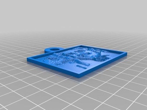 groucho lithopane 2d a arte personalizado 3d print model - Mito3D