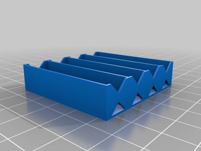 4 aaa tight battery holder electronics customized 3d print model - Mito3D