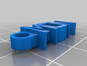 mon organization customized 3d print model - Mito3D
