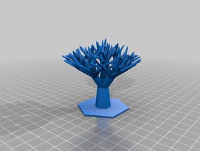 bunker hill albero 2 modelli su misura 3d print model - Mito3D