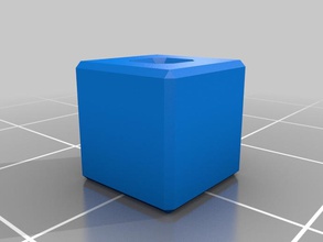 beveled cubic bead other 3d print model - Mito3D
