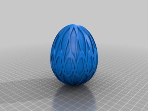 my customized easter artistic eggs full sculptures 3d print model - Mito3D