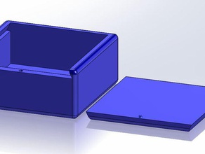 slide top box mini dominos other container 3d print model - Mito3D