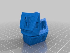 peakton de l'immobilier des bâtiments structures 3d print model - Mito3D