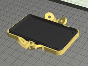 anti-titreşim plaka çift ekstruzyon bazılarınız rc araç apm solidworks 3d print model - Mito3D