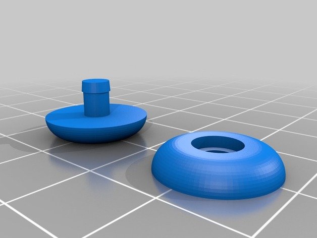 cinturón de seguridad botón otros 3D print model - Mito3D