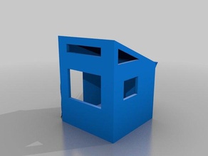 edificio gli edifici strutture 3d print model - Mito3D