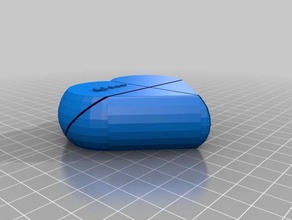 heartbox ver3 interattiva personalizzato 3d print model - Mito3D