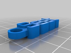 asiento organización personalizado 3d print model - Mito3D