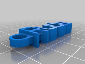 ruda - Organisation angepasst 3d print model - Mito3D