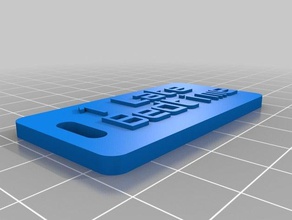 1 final de dormir, a versão etiqueta bagagem organização personalizado 3d print model - Mito3D