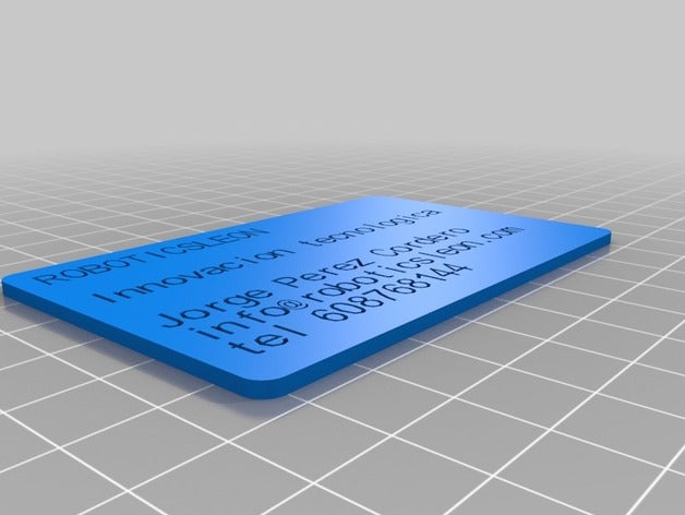 de la placa organización personalizado 3D print model - Mito3D