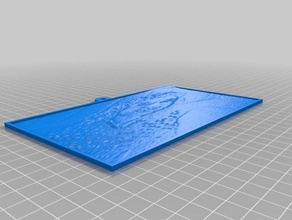 litho sas 2 d art personalizado 3d print model - Mito3D