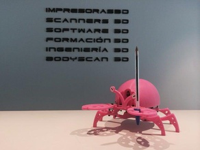 cangrejo robot bq de juguete juego accesorios 3d print model - Mito3D