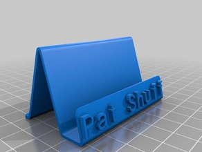 prs kart sahibi kaplar özelleştirilmiş 3d print model - Mito3D