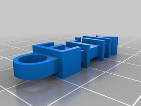 chaveiro erik organização personalizado 3d print model - Mito3D