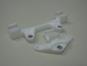 huxley bearing holders 3d printer parts emaker reprap reprappro 3d print model - Mito3D