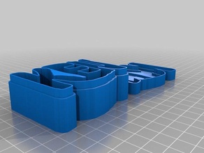 my customized box ken containers 3d print model - Mito3D