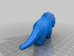 toy dino higher detail art makerbotdigitizer scan 3d print model - Mito3D