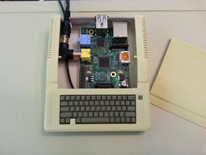 apple ii raspberry pi enclosure - e electronics iie 3d print model - Mito3D