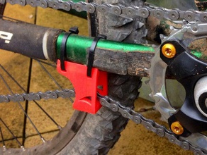 bike chain guide tensioner sport outdoors device mountain mtb guia cadenas 3d print model - Mito3D
