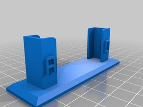 mein besonders angefertigt business card holder design-2 Container 3d print model - Mito3D