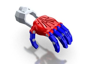 creo file in versione cyborg bestia altri robohand 3d print model - Mito3D