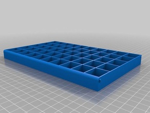 meu personalizada caixa de comprimidos organizador contentores 3d print model - Mito3D