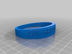 cmt 4 estilo pulseiras personalizado 3d print model - Mito3D