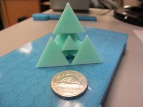 triforce de la pyramide les jouets jeux réplicateur zelda 3d print model - Mito3D