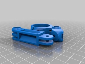 meine angepasste gopromounts Bibliothek erweitern Kamera 3d print model - Mito3D