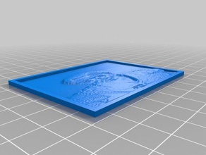 meine angepasste lithopane 2d Kunst 3d print model - Mito3D