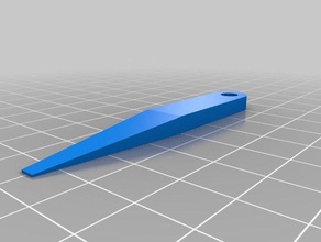 my customized panel pry tool hand tools 3d print model - Mito3D