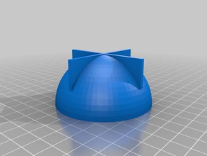 footed bowl other 3d container household 3d print model - Mito3D