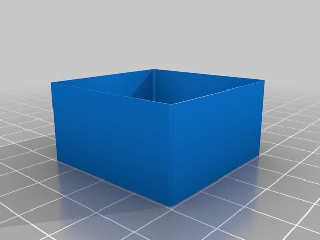 375 cube cover 3d printing tests customized 3D print model - Mito3D