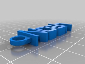 noah Anahtarlık organizasyon özelleştirilmiş 3d print model - Mito3D