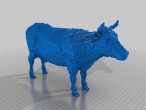 küp inek 3d baskı 3d print model - Mito3D