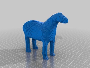 cube mammal 3d printing 3d print model - Mito3D