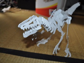 velociraptor puzzle 3d dino i dinosauro 3d print model - Mito3D