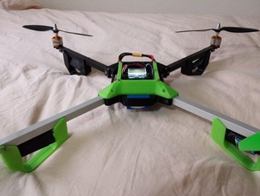 la maggior parte stampato quadcopter rc i veicoli qq6900 quadrocopter quadrotor 3d print model - Mito3D
