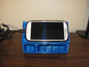cellulare amplificatore di concentratore samsung mobile telefono android culla desktop iphone suono 3d print model - Mito3D