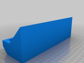 Stifthalter, whiteboard tool Inhaber - Boxen Bleistift-Halter 3d print model - Mito3D
