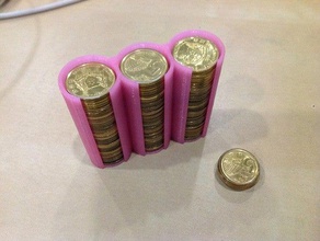 singapore 5 cent holder containers coin 3d print model - Mito3D