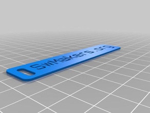 swmakersorg 1mm di profondità organizzazione personalizzato 3d print model - Mito3D