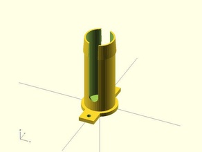 customizable spool holder 3d printer parts customizer filament 3d print model - Mito3D