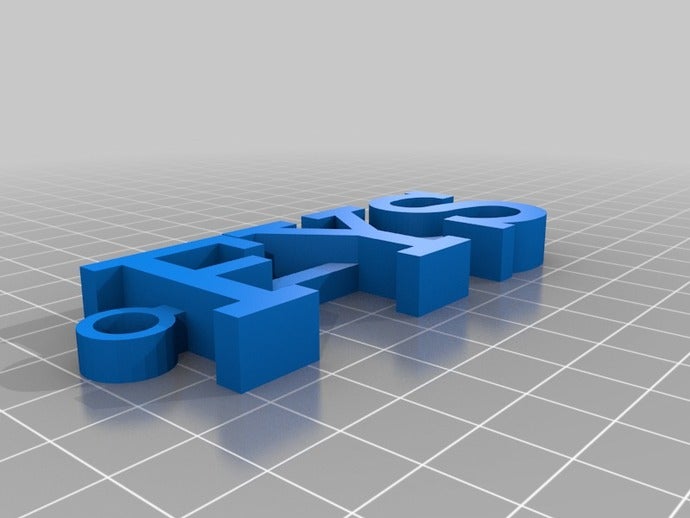 fys bling takı işe yaramaz 3D print model - Mito3D